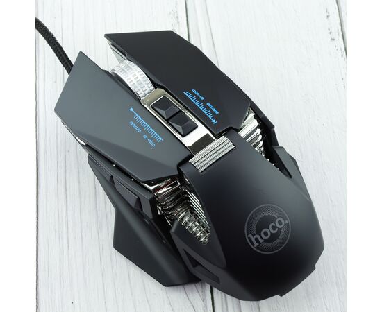  Мышь Hoco DI21 Cool Gaming Mouse USB 1.7 м чёрный 