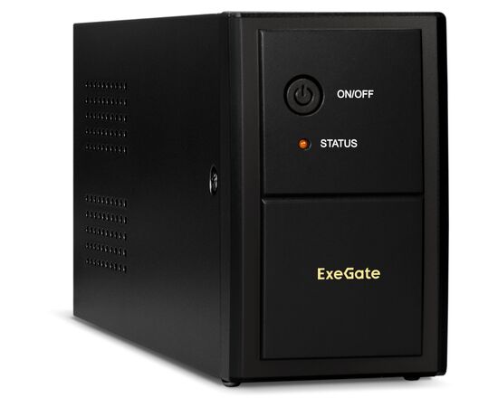  ИБП ExeGate EP285604RUS SpecialPro UNB-800.LED.AVR.EURO (800VA/480W, LED, AVR, 2 евророзетки, Black) 
