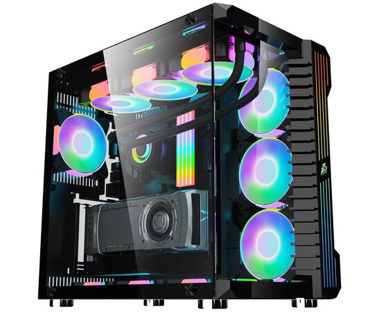  Корпус 1STPLAYER Steamrunk SP9 (SP9-BK) Black 