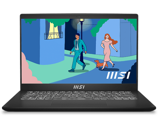  Ноутбук MSI Modern 14 C7M-238RU Ryzen 5 7530U/8Gb/SSD512Gb/14"/IPS/FHD/W11H/black 9S7-14JK12-238 