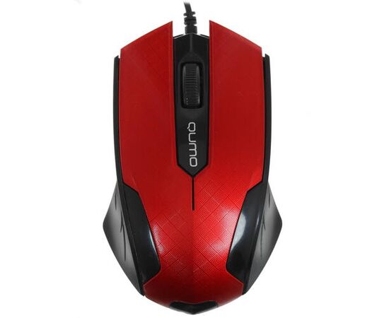  Мышь Qumo Office M14 проводная, оптическая, красная 