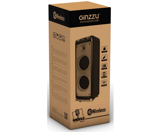  Акустическая система GINZZU GM-205 