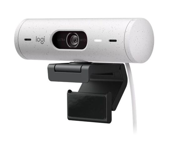  Web камера Logitech Brio 500 HD (960-001428) Off-White USB 