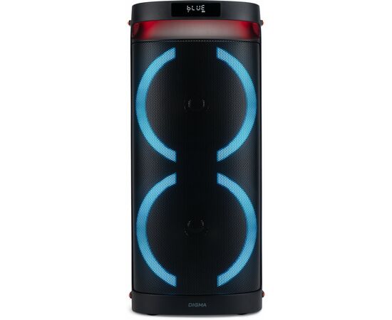  Минисистема Digma D-MC1750 черный 60Вт FM USB BT micro SD 