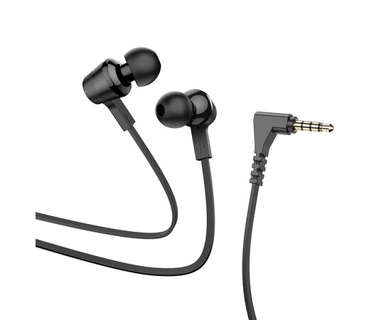  Наушники Hoco M86 Oceanic universal earphones with mic , Черный 